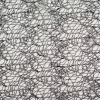 Metallic Black and Silver Web Couture Guipure Lace Fabric | Mood Fabrics