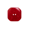 Italian Red Plastic Button - 28L/18mm - Detail | Mood Fabrics