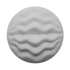 Italian White Plastic Shank Back Button - 54L/34mm | Mood Fabrics