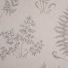 Willow and Taupe Ferns on Cotton | Mood Fabrics