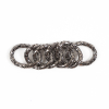 Gunmetal Metal Linked Chain Applique - 4 | Mood Fabrics