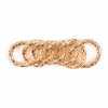 Gold Metal Linked Chain Applique - 4 | Mood Fabrics