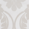 Ivory Floral Damask-Pattern Satin Jacquard - Detail | Mood Fabrics