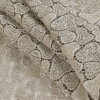 Silver Fancy Beaded Guipure Lace - Folded | Mood Fabrics