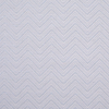Silver Wide Herringbone Embroidered Cotton | Mood Fabrics