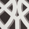 Black Geometric Heavyweight Cotton - Detail | Mood Fabrics