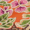 Darjeeling Zen Garden Flowers Cotton Print - Detail | Mood Fabrics