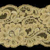 3 Yellow Stetch Lace Trim - Detail | Mood Fabrics