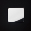 Silver Laminate 4-Hole Square Plastic Mirror - 72L/44mm | Mood Fabrics