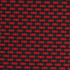 Black and Red Polka Dotted Polyester Jacquard - Detail | Mood Fabrics