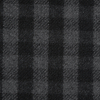 Charcoal Shepherd's Check Upholstery Twill - Detail | Mood Fabrics