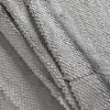 Metallic Silver Paillette Sequin on Nylon Netting - Folded | Mood Fabrics