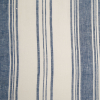 Indian Blue/White Striped Linen Woven | Mood Fabrics