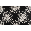 Ralph Lauren Black and Egret Floral Linen Canvas - Full | Mood Fabrics