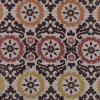 Brown, Gold and Copper Floral Brocade | Mood Fabrics