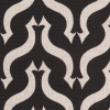 Spanish Black Geometric Woven - Detail | Mood Fabrics