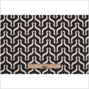 Spanish Black Geometric Woven - Full | Mood Fabrics