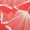 Spanish Coral Floral Woven - Folded | Mood Fabrics