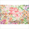 Multicolor Tropical Floral Lace w/ Finished Edges - Full | Mood Fabrics