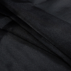 Black Sparkle Nylon Organza - Folded | Mood Fabrics