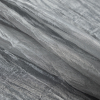 Silver Crushed Nylon Organza - Folded | Mood Fabrics