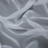 White Polyester Chiffon - Detail | Mood Fabrics