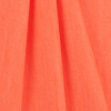 Hot Orange Stretch Cotton Blended Denim - Folded | Mood Fabrics