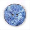 Blue Coconut Button - 64L/42mm | Mood Fabrics