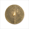 Gold Metal Button - 44L/28mm - Detail | Mood Fabrics