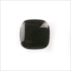 Black/Silver Square Button - 18L/11.5mm | Mood Fabrics