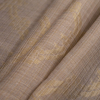 Turkish Metallic Antique Gold Sheer Polyester Woven - Folded | Mood Fabrics
