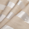 Turkish Striped Ice Polyester Woven - Folded | Mood Fabrics