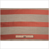 Turkish Striped Rust Polyester Woven - Full | Mood Fabrics