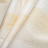 Turkish Snow Striped Polyester Brocade - Folded | Mood Fabrics