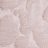 Turkish Metallic Pink Damask Polyester Brocade - Detail | Mood Fabrics