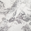 English Slate Cotton Toile - Folded | Mood Fabrics