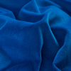 Cerulean Blue Cotton Velveteen - Detail | Mood Fabrics