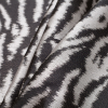 Turkish Black Animal Printed Polyester Woven - Folded | Mood Fabrics