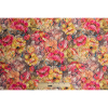Coral/Multi-Colored Digitally Printed Abstract Floral Quilted Polyester - Full | Mood Fabrics