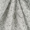 Silver Polyester Cotton Jacquard - Folded | Mood Fabrics