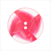 Italian Pink Semi-Clear Plastic Button - 44L/28mm | Mood Fabrics