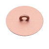 Italian Copper Zamac Shank Back Button - 44L/28mm - Detail | Mood Fabrics