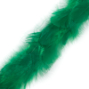 Green Hen Feather Trimming - 1 - Detail | Mood Fabrics