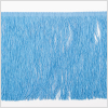 8 European Powdered Blue Chainette Fringe Trim | Mood Fabrics