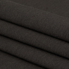 Black and Dark Gray Stretch Jersey Backed Neoprene - Folded | Mood Fabrics