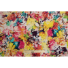 Multi-Colored Digitally Printed Abstract Stretch Cotton Bullseye Pique - Full | Mood Fabrics