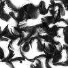 Black 5 Gram Bag of Feathers | Mood Fabrics