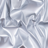 Silver Glossy Stretch Imitation Latex | Mood Fabrics