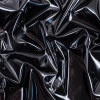 Black Glossy Stretch Imitation Latex | Mood Fabrics