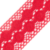 Red Crochet Trim - 2.5 - Detail | Mood Fabrics